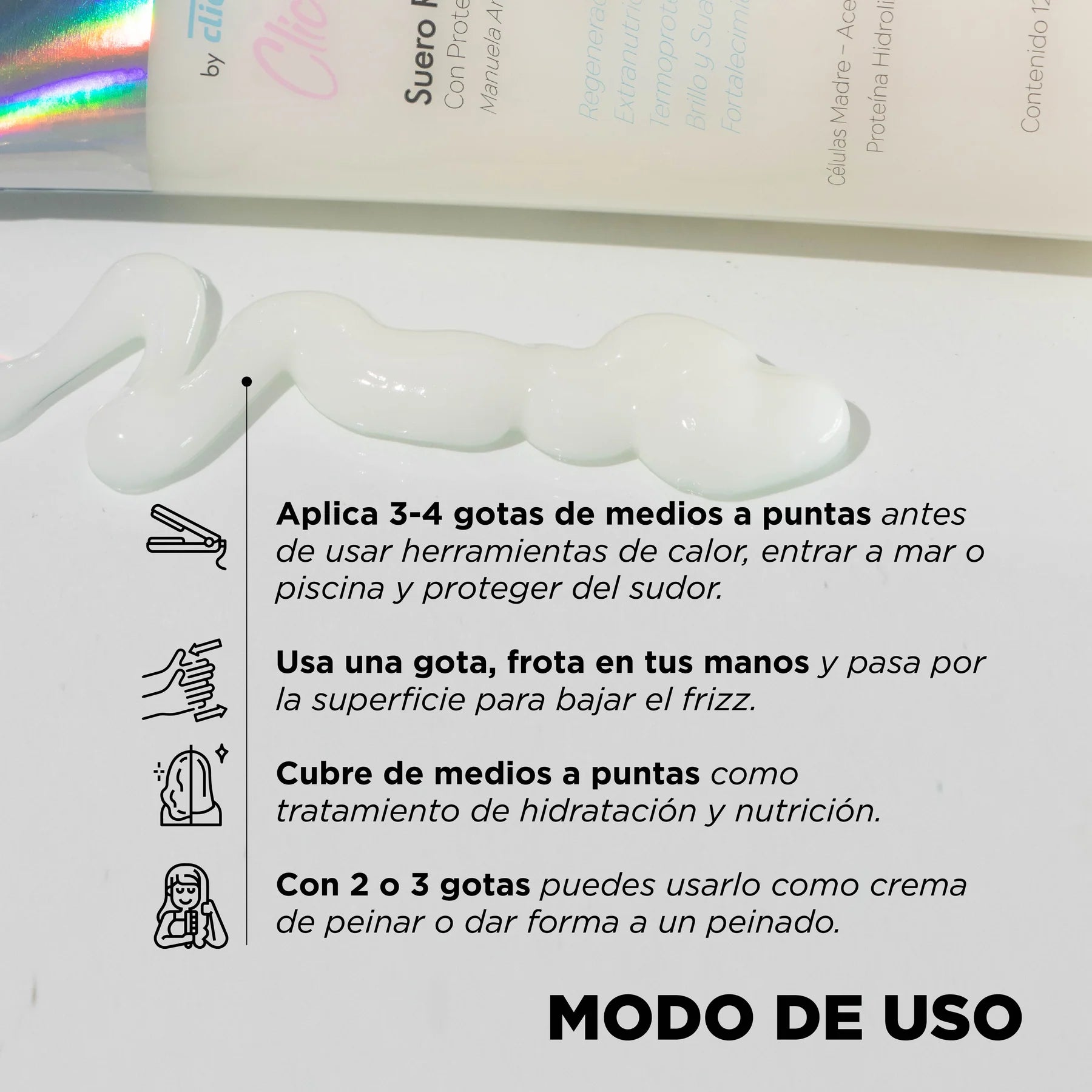 CLICK HAIR SUERO RECONSTUCTOR 120ML