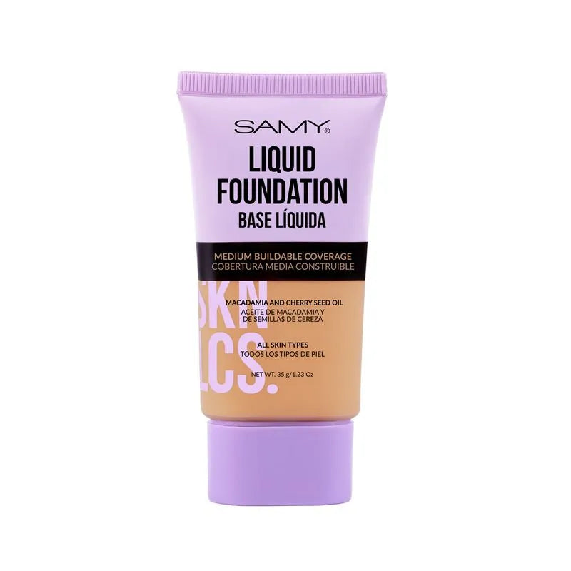BASE LIQUIDA SKINLICIUS SAMY TONO 06 DEEP TAN 35G.