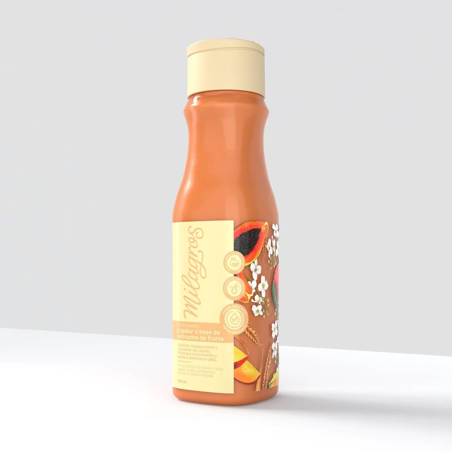 TRATAMIENTO A BASE DE EXTRACTOS FRUTAS MILAGROS 450ML