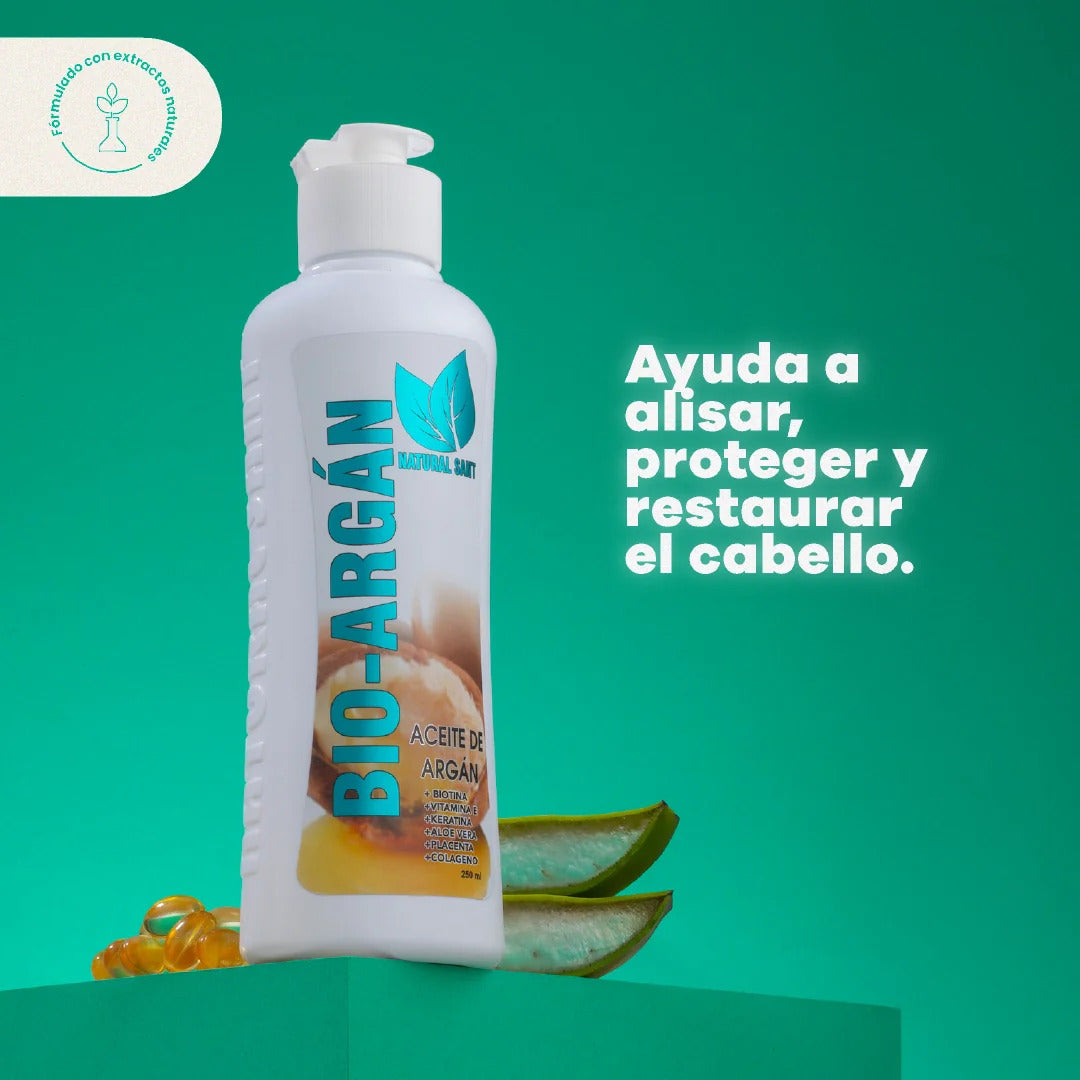 TRATAMIENTO TERMOALISADOR COMPUESTO BIO-ARGAN 250 ML NATURAL SANT