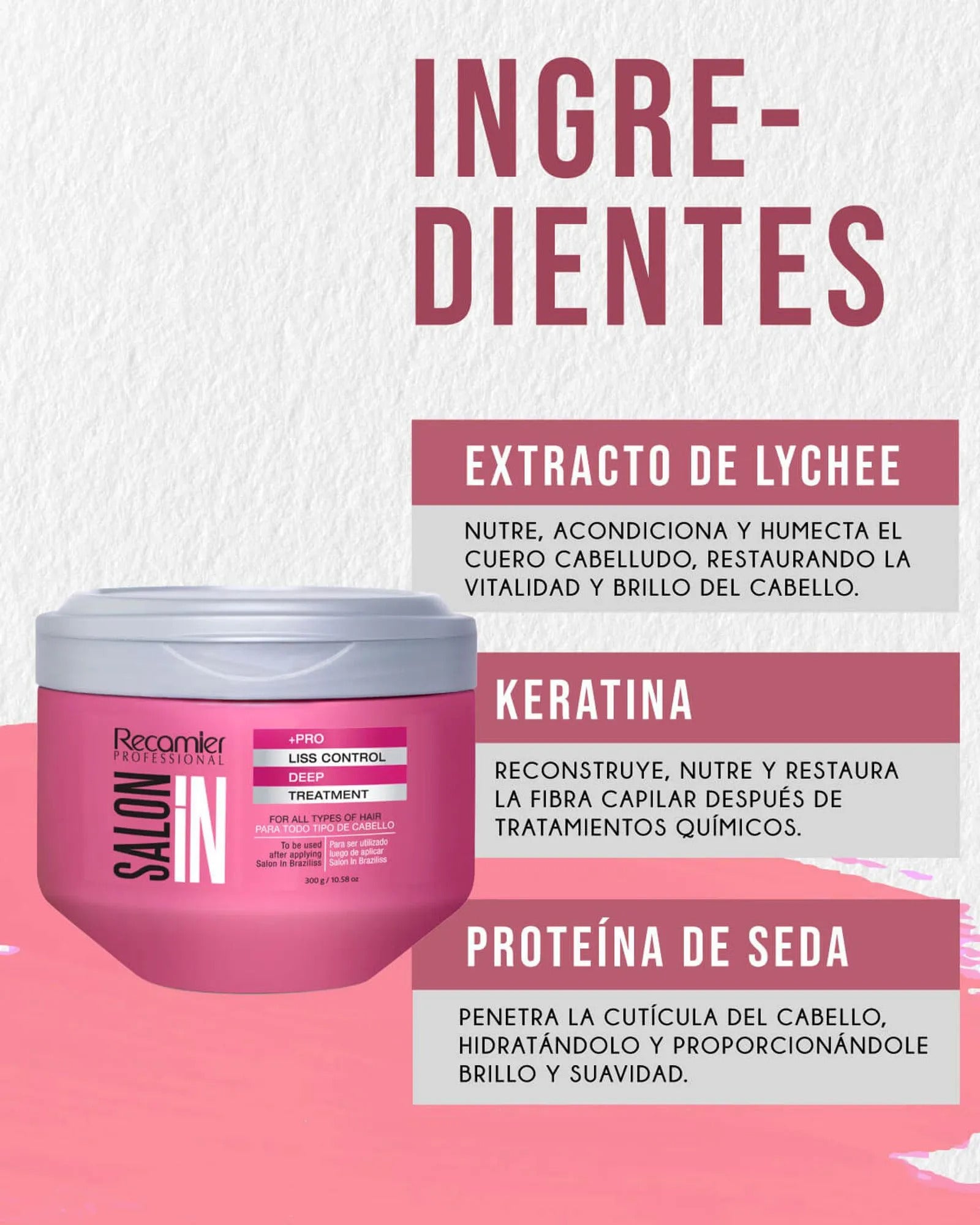 TRATAMIENTO LISS CONTROL 300GR RECAMIER