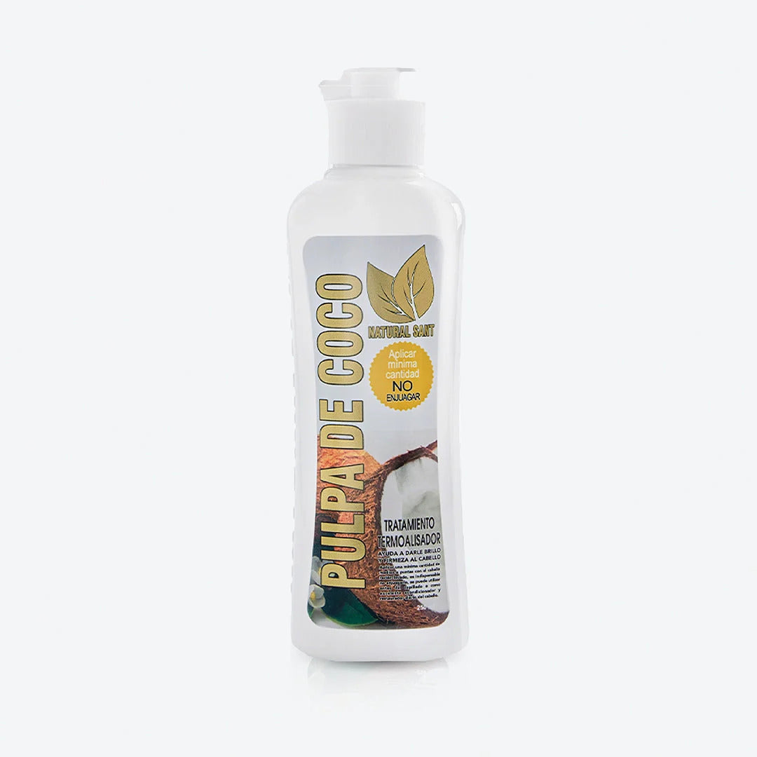 TRATAMIENTO TERMOALISADOR PULPA DE COCO 250ML NATURAL SANT