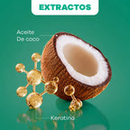 TRATAMIENTO TERMOALISADOR PULPA DE COCO 250ML NATURAL SANT