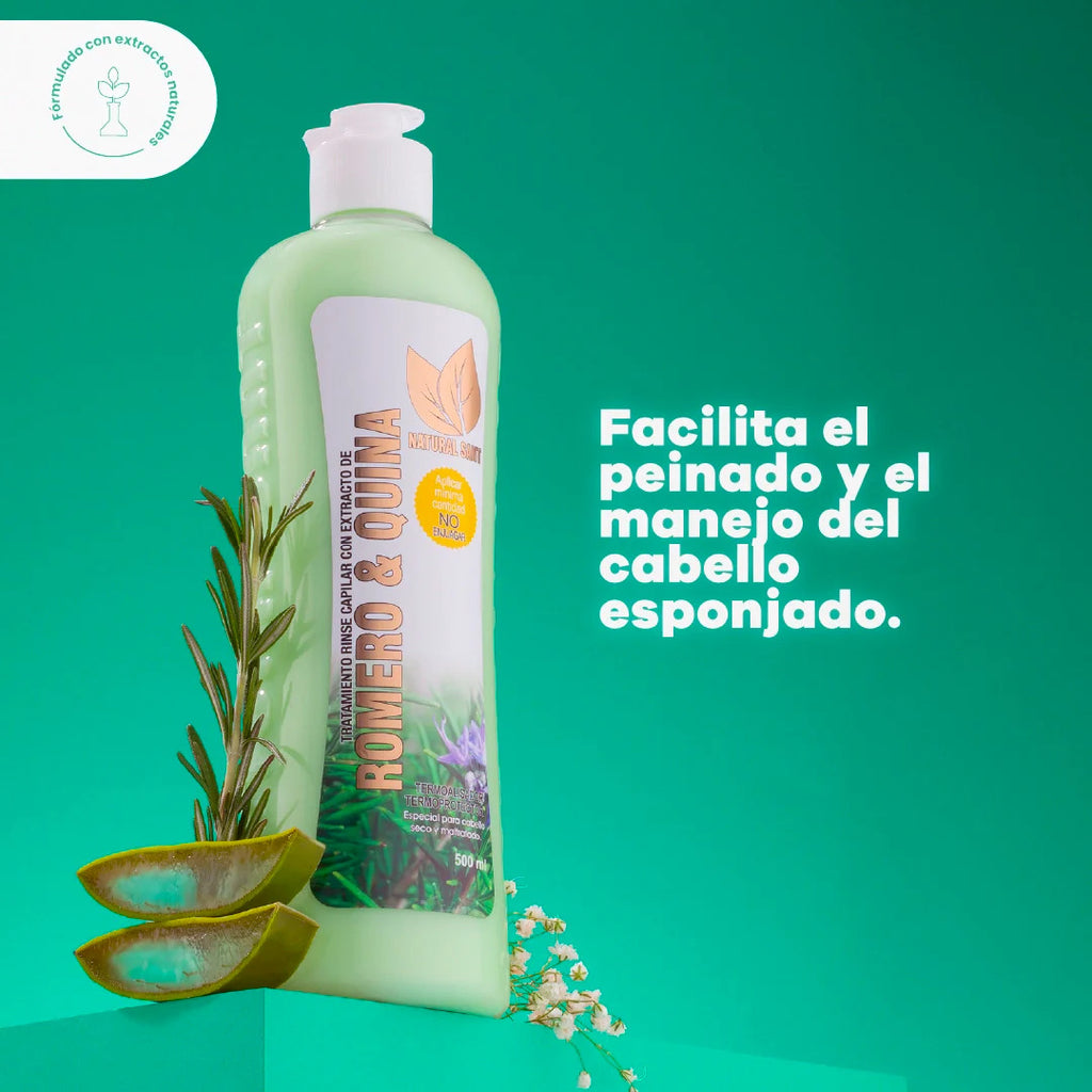 TRATAMIENTO ROMERO Y QUINUA 500ML NATUARL SANT